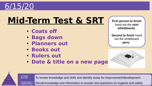 Mid-Term Test & SRT