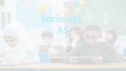 Sociology Introduction - Education - AQA