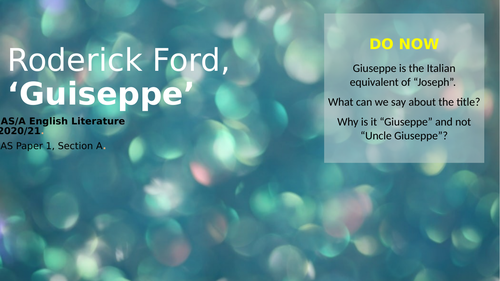 Ford, 'Guiseppe'