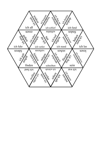 German irregular imperfect tense puzzle