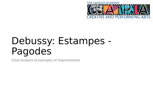 Debussy: Estampes - Pagodes Analysis