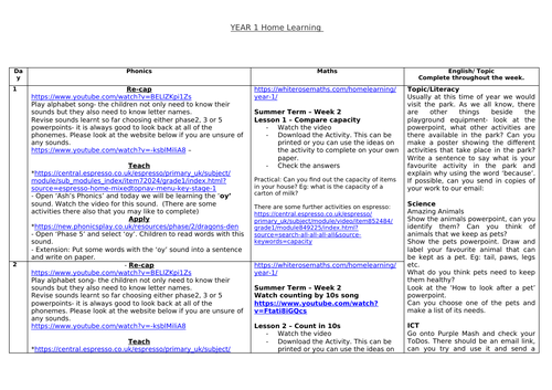 homelearningyear1