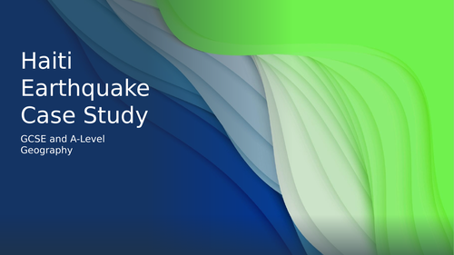 haiti earthquake case study ks2