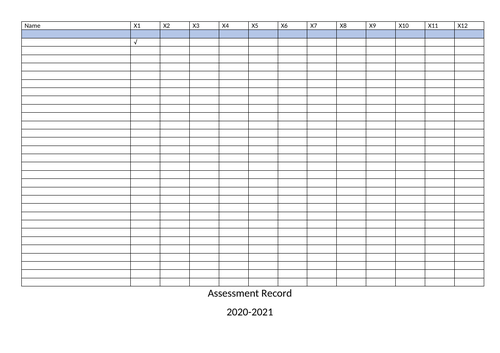 Multiplication Assessments KS1 & KS2