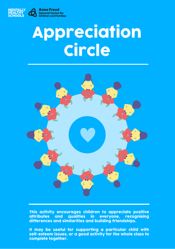 Appreciation Circle: celebrating ourselves and others
