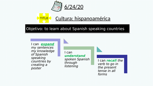 hispanoamerica Mira 2- culture lesson for ICT