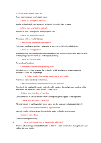 100+ Biomolecules Multiple Choice Questions