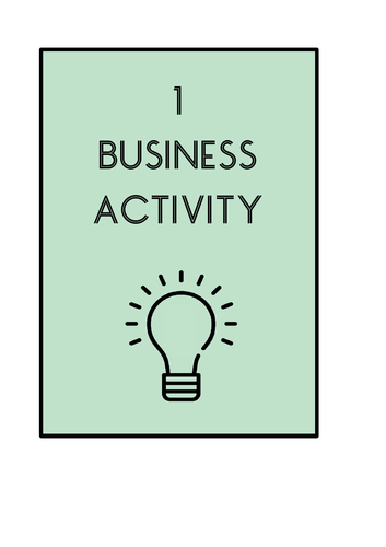 GCSE Business - Monopoly Board Display Boarder (OCR)