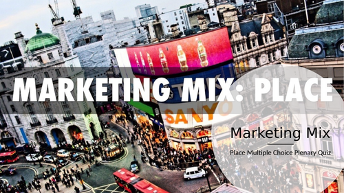 IGCSE Business Marketing Mix Place Topic Resources