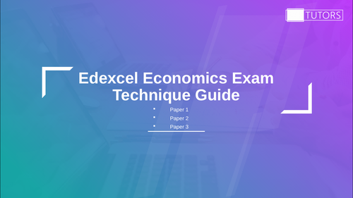 Exam Technique in Economics: A Level