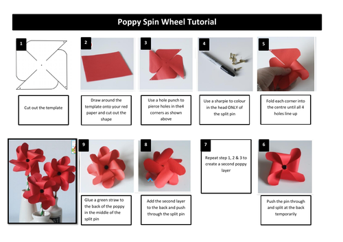 Poppy Spin Wheel Tutorial