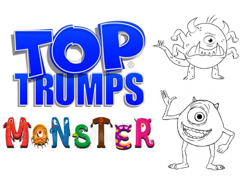 Top Trump Monster Designs