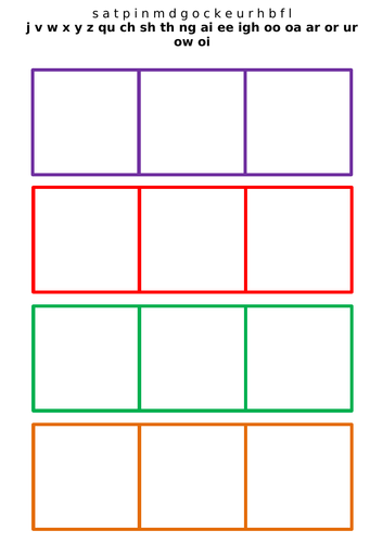 Phoneme frames phase 3