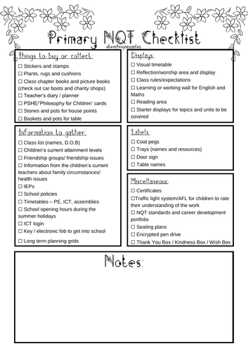 Dissertation checklist and sample schedule picture
