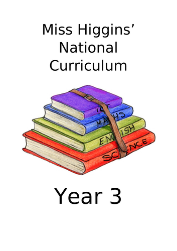 Year 3 National Curriculum