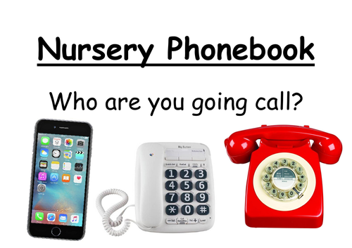 Nursery Phone Book