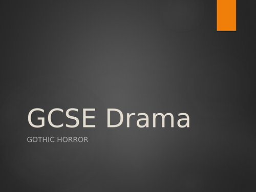 Let The Right One In GCSE AQA Drama SOW