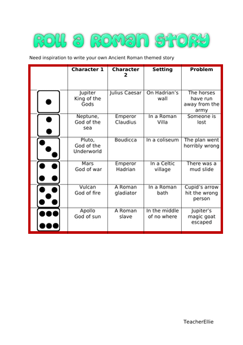 Roll a Roman story