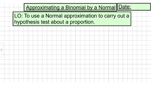 Normal Approximations and Hypothesis Testing (Unit 11 - Methods of Hypothesis Testing)