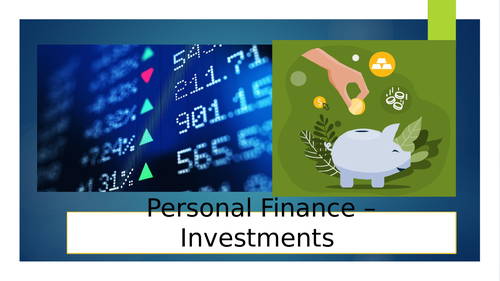 Personal Finance - Investments