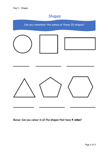 Y1 Maths - Directions (Free)