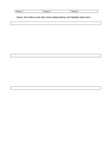 Baseline Assessment