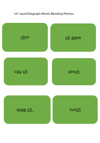 Phonics Phase 3