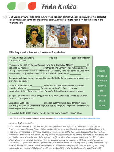 Frida Kahlo | Teaching Resources
