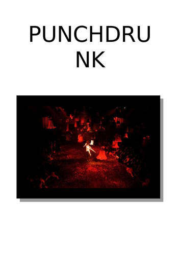 Punchdrunk information pack