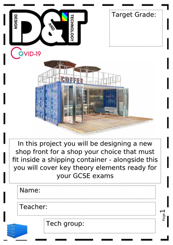 COVID 19 DT project- Container project