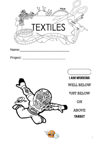 Lucha Libre - Textiles unit of work