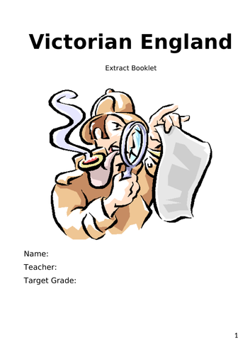 KS3 Victorian Non Fiction Extract Booklet Teaching Resources