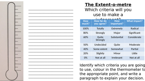 AQA revision extent o metre