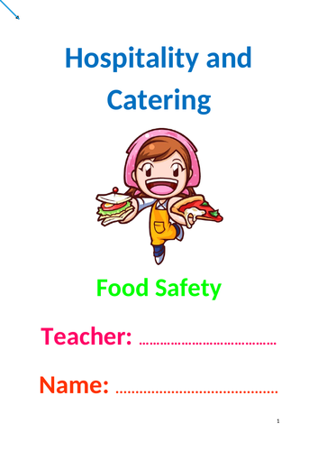 Hospitality and Catering - Food Safety