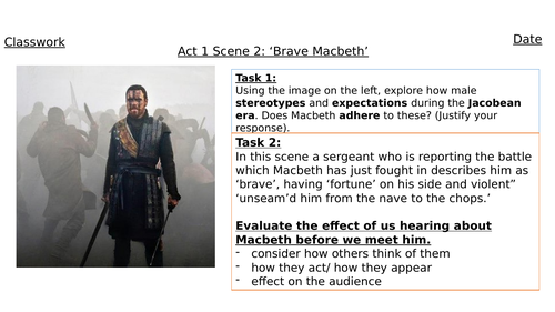 Act 1 Scene 2 Macbeth