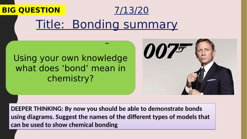 AQA new specification-Structure and bonding summary-C3