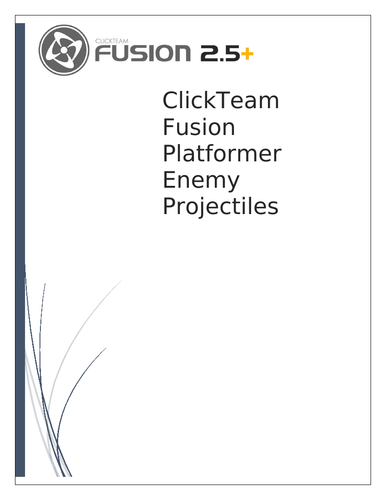 Clickteam fusion platformer tutorial - Enemy projectiles