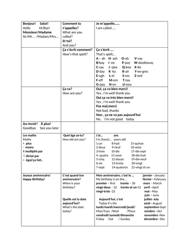 Sentence Builders for Acces Studio Units 1-13