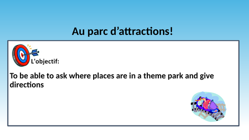 Studio 1 4.2 Au parc d'attractions