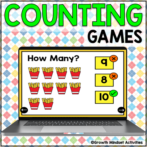 Counting Objects to 10  PowerPoint Games