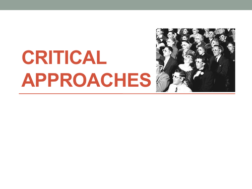 Media Audiences (activities, PowerPoints and Lesson Plan)