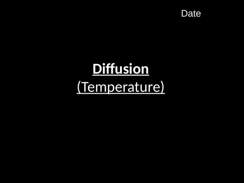 Diffusion-Temperature (B1.5)