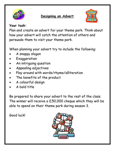 Theme Park Maths Investigation