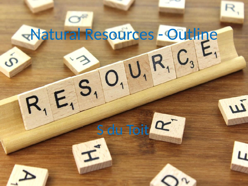 Natural Resources