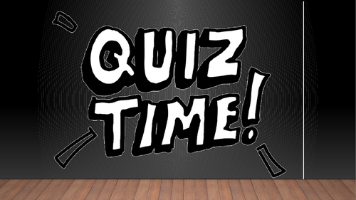 Year 1 Fun Quiz  General Knowledge PPT