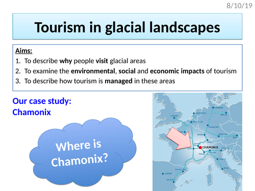 impacts of tourism in glaciated areas