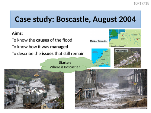 boscastle flood geography case study