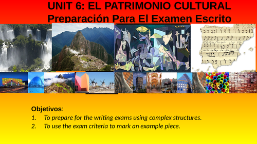 A LEVEL SPANISH WRITING EXAM PREPARATION