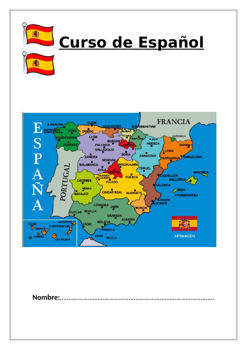SPANISH BEGINNERS BOOKLET