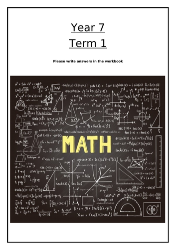 Year 7 Maths - Introduction to secondary school Maths